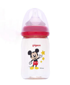 Bình Sữa DISNEY PPSU Plus 160ml cổ rộng NV Silicon siêu mềm Plus 2018