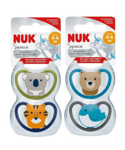 Bộ 2 ti giả Silicone S1 Space 0-6m