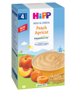 Bột ăn dặm HiPP dinh dưỡng sữa đào, mơ tây (250g)