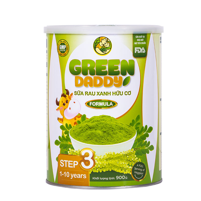 green-daddy-sua-non-step3-900g-080322-1 Green Daddy Sữa Rau Xanh Hữu Cơ Step 3 900g