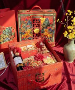 Hộp Quà Tết Song Mã Thịnh Tượng